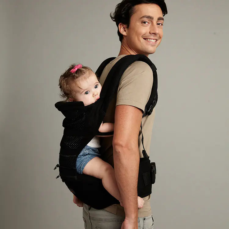 ๐ถ Multi-Functional Baby Waist Stool โ Ergonomic Organic Cotton Hip Seat Carrier for Newborns & Toddlers (Up to 20kg)