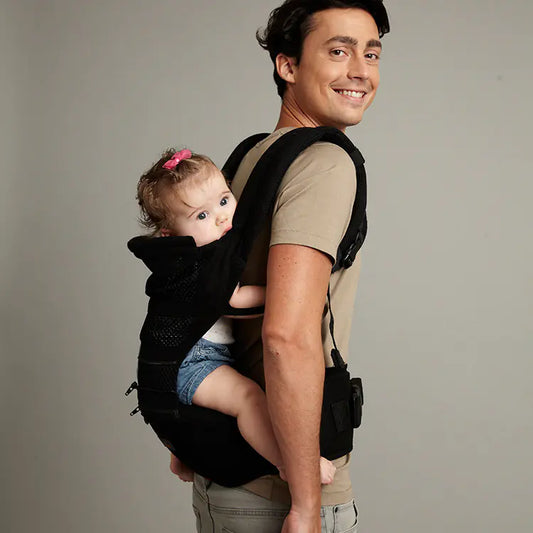 👶 Multi-Functional Baby Waist Stool – Ergonomic Organic Cotton Hip Seat Carrier for Newborns & Toddlers (Up to 20kg)