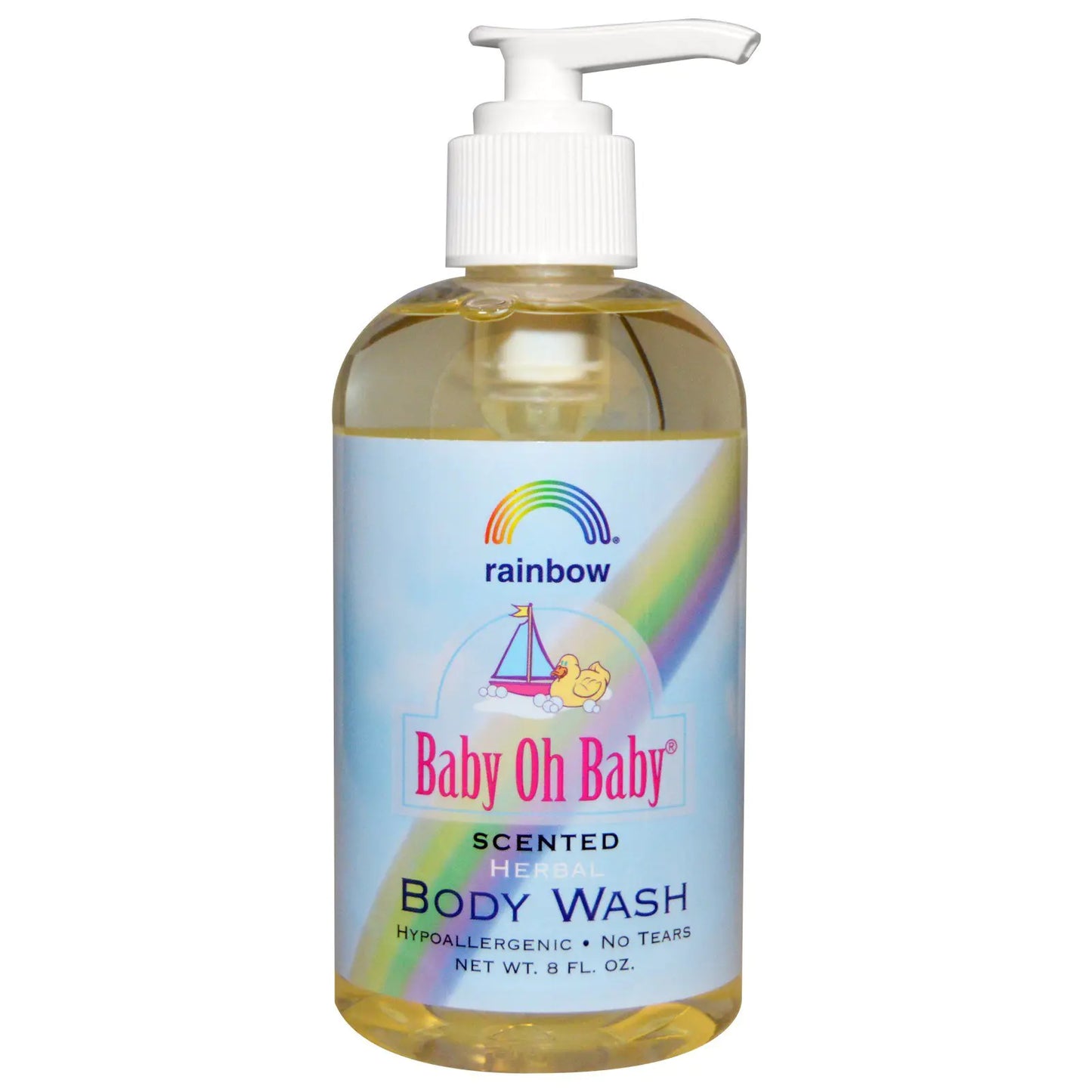 🌈 Oh Baby!™ Rainbow Herbal Body Wash – Gentle, Moisturizing & Naturally Scented